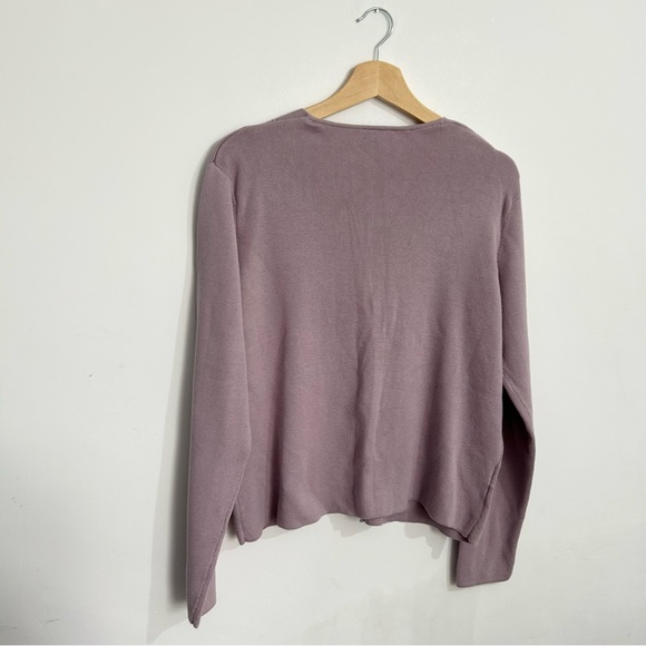 Vintage Laura Ashley Cardigan Size XL Dusty pink/lilac - Picture 9 of 9